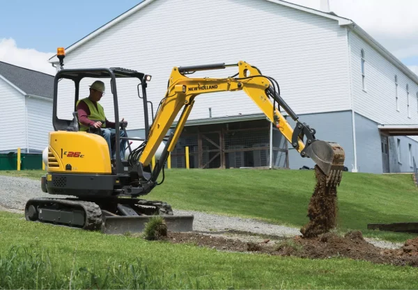 Mini Excavadora de New Holland E26C - Imagen 2